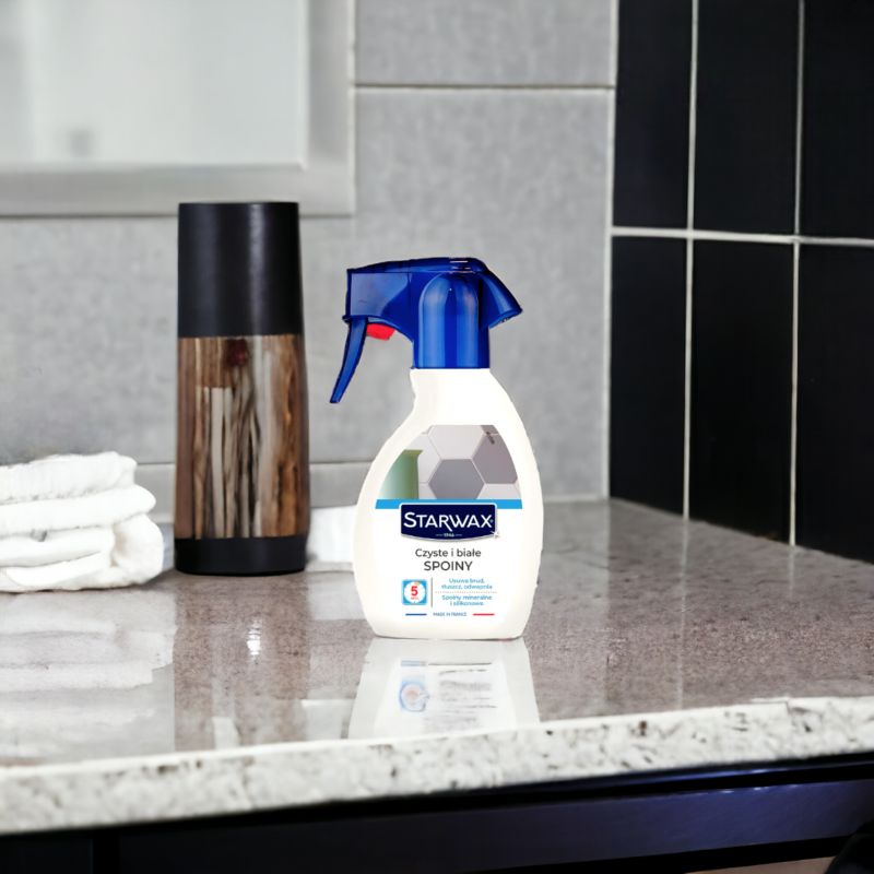 Czyste i Białe Spoiny Starwax, profesjonalne czyszczenie fug, odświeżanie 250 ml