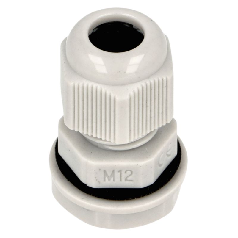 Dławnica kablowa Trytyt MG12 IP68 poliamidowa 3-6,5 mm szara 1 szt.
