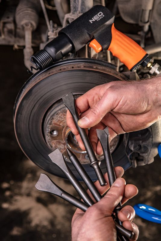 Dłuta do młotka pneumatycznego NEO TOOLS zestaw 5 szt. 1 kpl