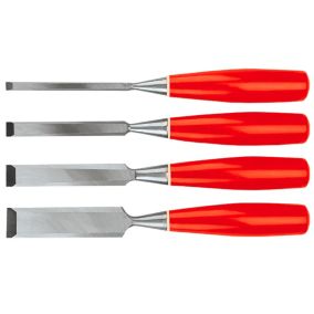 Dłuta Top Tools 6-24 mm, zestaw 4 szt czerwone 1 kpl