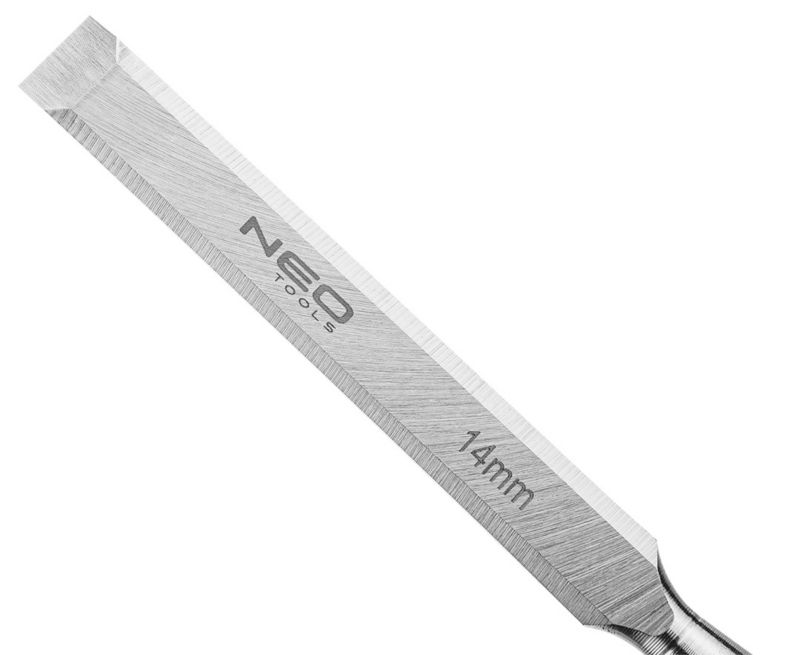 Dłuto NEO TOOLS 14 mm, CRV, uchwyt drewniany 1 szt