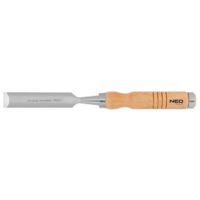 Dłuto NEO TOOLS 24 mm, CRV, uchwyt drewniany 1 szt