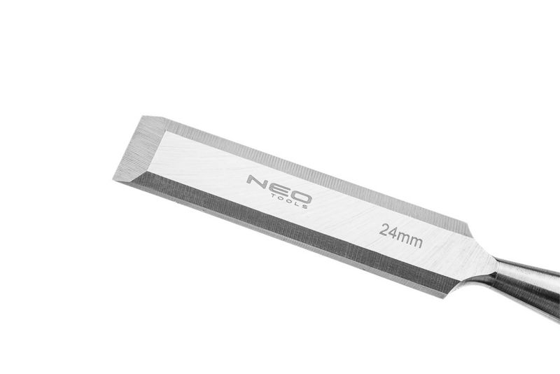 Dłuto NEO TOOLS 24 mm, CRV, uchwyt drewniany 1 szt