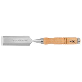 Dłuto NEO TOOLS 32 mm, CRV, uchwyt drewniany 1 szt