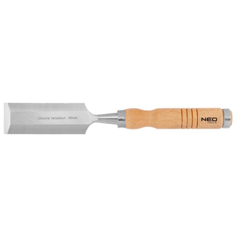 Dłuto NEO TOOLS 38 mm, CRV, uchwyt drewniany 1 szt