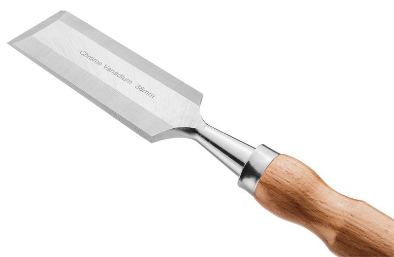 Dłuto NEO TOOLS 38 mm, CRV, uchwyt drewniany 1 szt