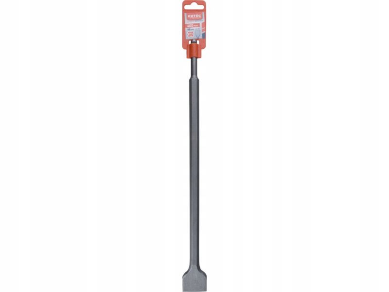 Dłuto płaskie przecinak SDS-plus Extol Premium 40x400mm do betonu utwardzane 1szt
