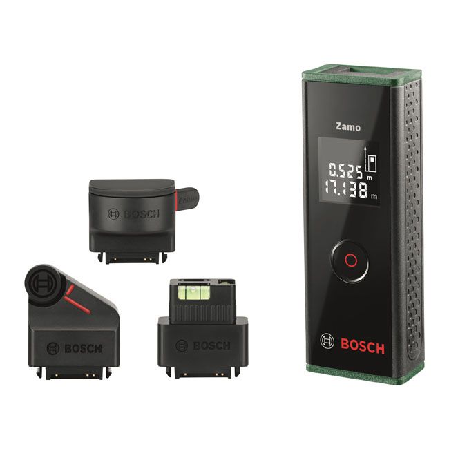 Dalmierz laserowy Bosch Zamo III z 3 adapterami