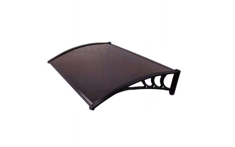Daszek modułowy Scala 120x80x24 cm poliwęglan komorowy dymny 1 szt.