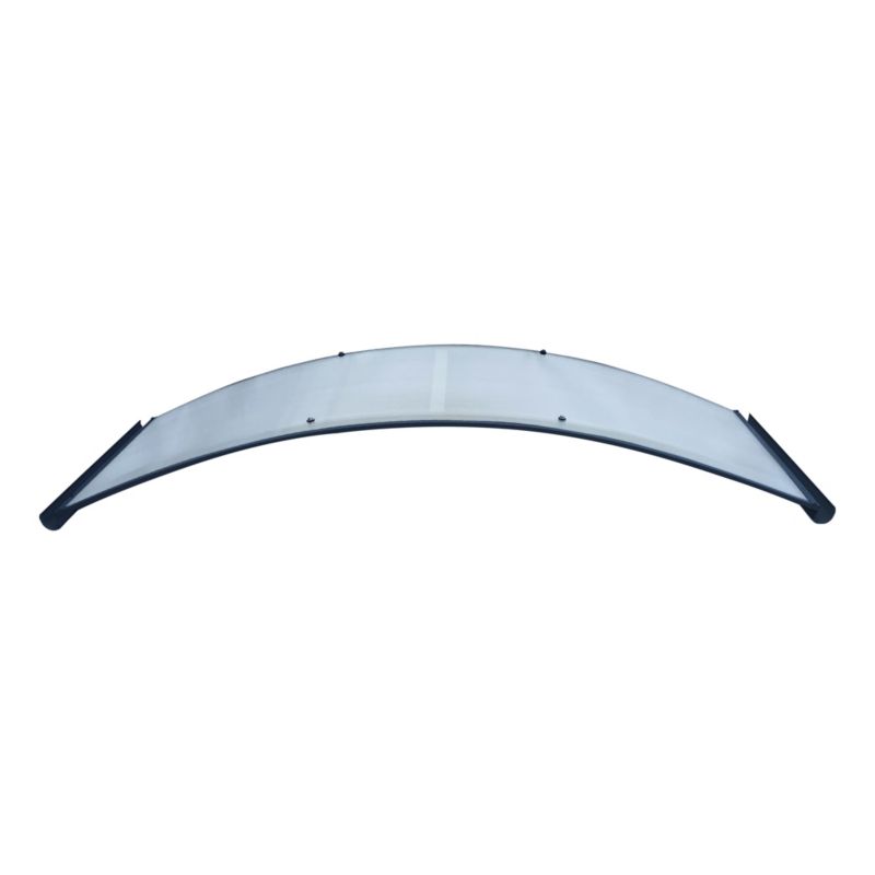 Daszek STARKEDACH RODEO R-150 RAL7016 z ramą aluminiową i z pokryciem z poliwęglanu 1szt