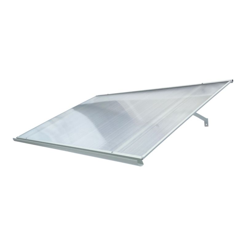 Daszek STARKEDACH Straight T-160 RAL7035 z ramą aluminiową i z powłoką z poliwęglanu 1szt