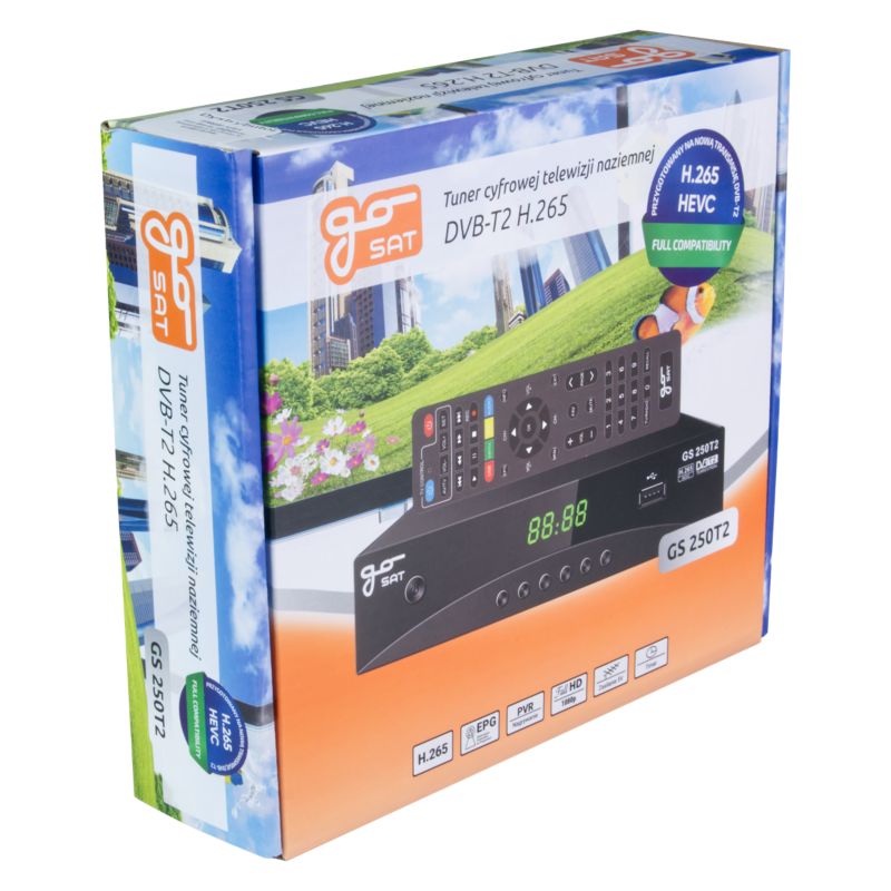 Dekoder Gosat DPM DVB-T2/HEVC