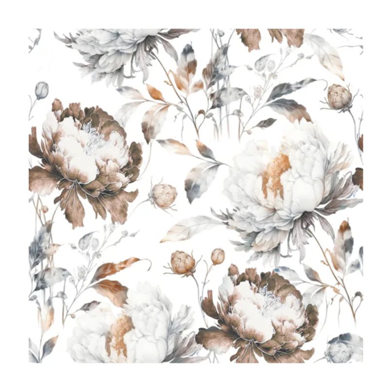 Dekor ceramik studio Garden Mural White 60x60  płytka ceramiczna 1 szt.
