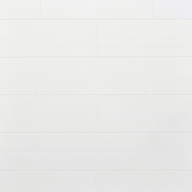 Dekor Elegance Plain GoodHome 20 x 60 cm white 0,96 m2