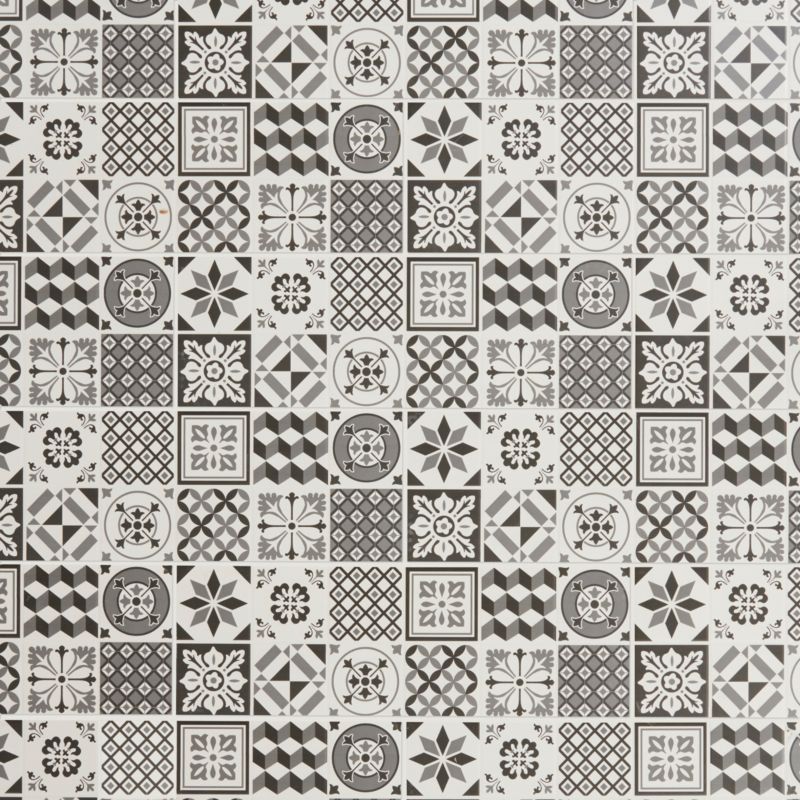 Dekor Konkrete GoodHome 20 x 60 cm black&white 0,96 m2