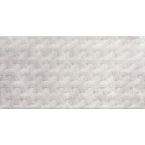 Dekor Phonique Ceramika Paradyż 30 x 60 cm grys struktura A