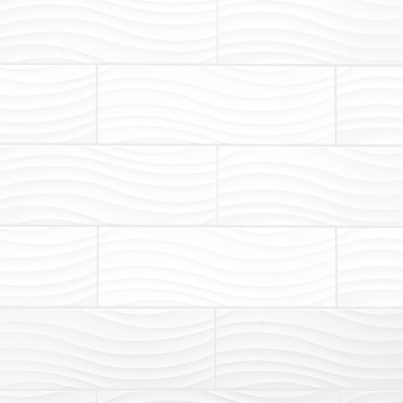 Dekor Plain GoodHome 20 x 60 cm catan white 0,96 m2