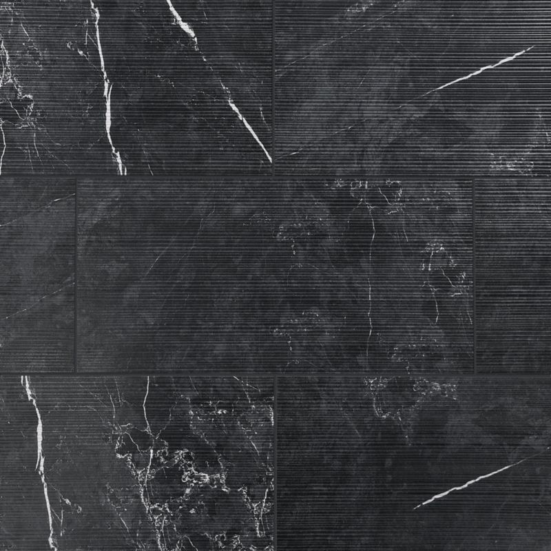 Dekor Ultimate Marble GoodHome 37 x 75 cm black 0,83 m2