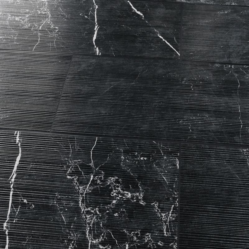 Dekor Ultimate Marble GoodHome 37 x 75 cm black 0,83 m2