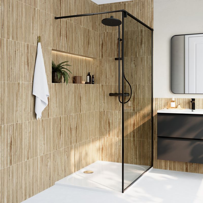 Dekor Vacca 25 x 40 cm slat beige