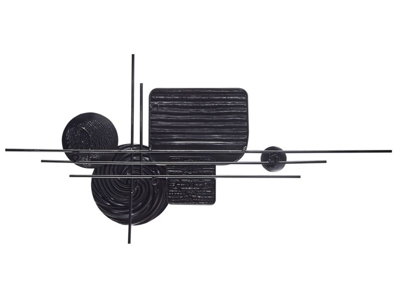Dekoracja ścienna Ovar Metal Szary 50 cm 1 szt.