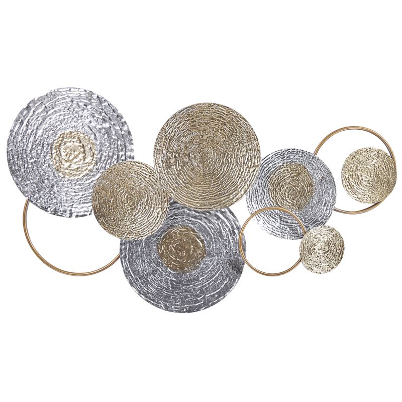 Dekoracja ścienna Vanadium Metal 60 cm Złoty 1 szt.