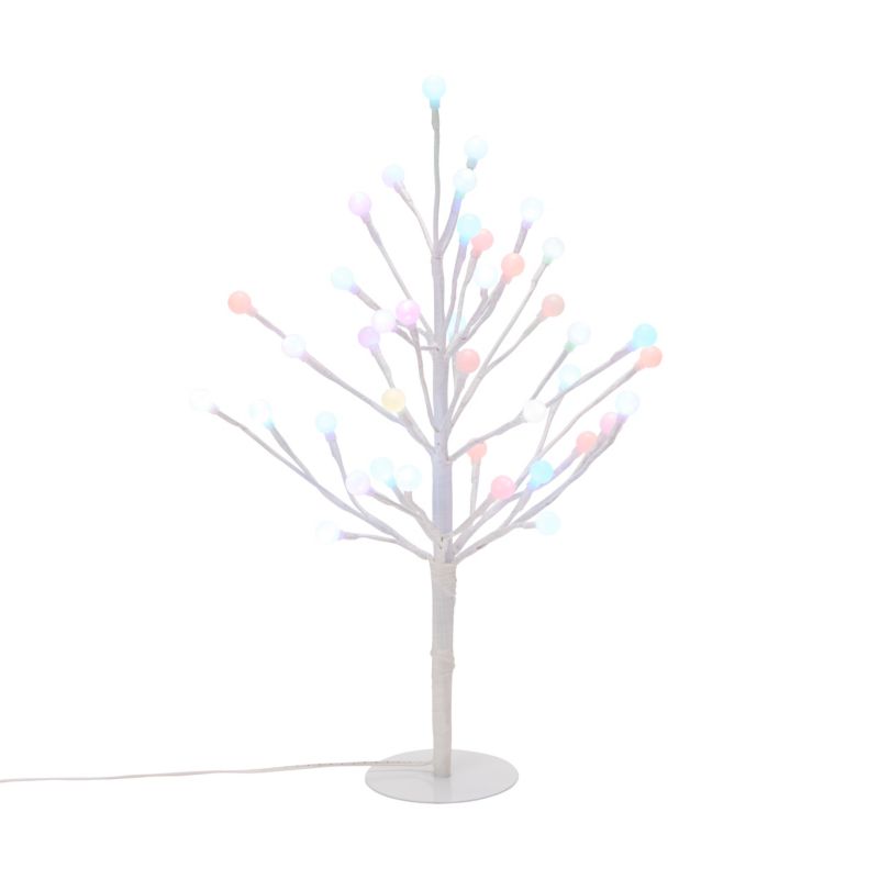 Dekoracja LED drzewko multikolor