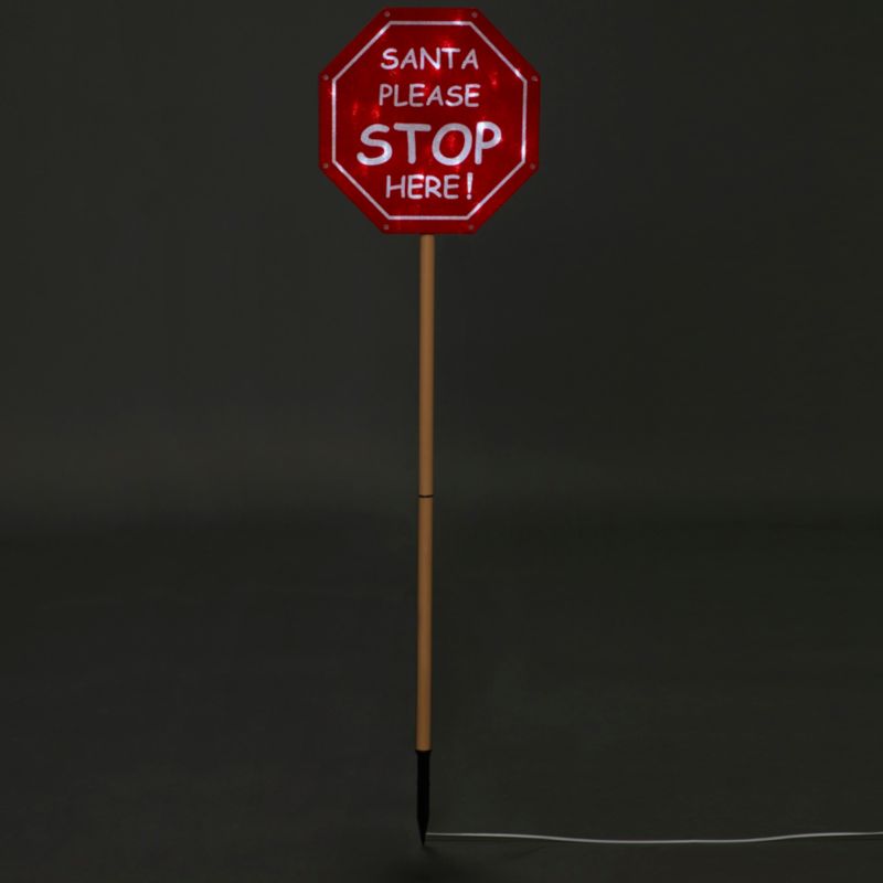 Dekoracja LED Santa Stop