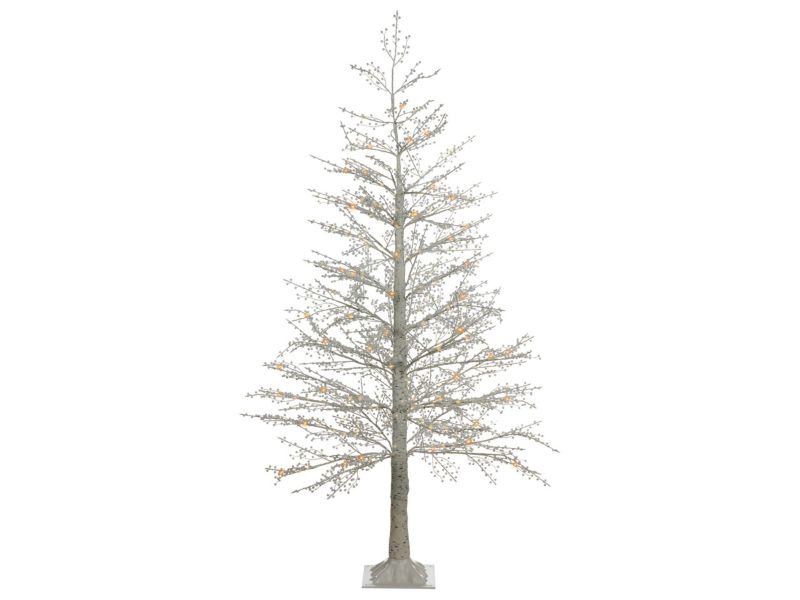 Dekoracja ogrodowa LED Suontee Choinka 180 cm Biały 1 szt.
