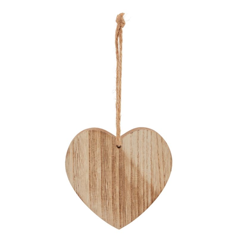Dekoracja serce drewniane