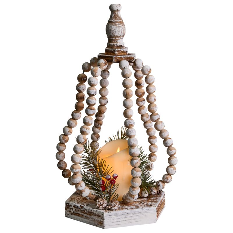 Dekoracja świąteczna LED Petruma 40 cm Jasnobrązowy 1 szt.