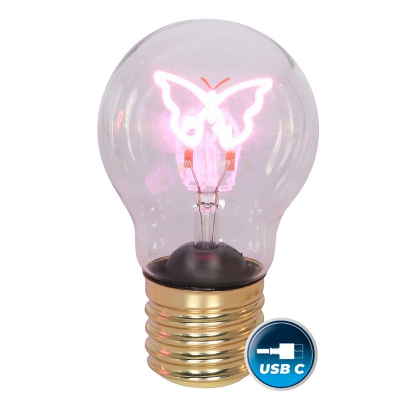 Dekoracja świetlna LED HAND Light Motyl USB-C multikolor IP20 1 szt.