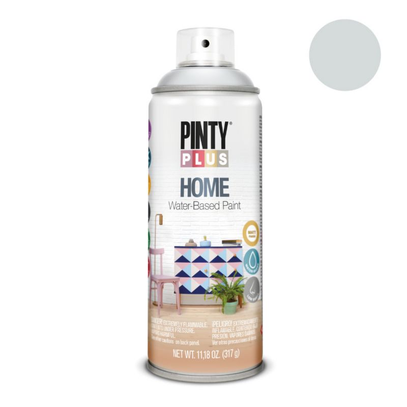 Dekoracyjna farba w sprayu Pintyplus HOME FOGGY BLUE matowe 400ml