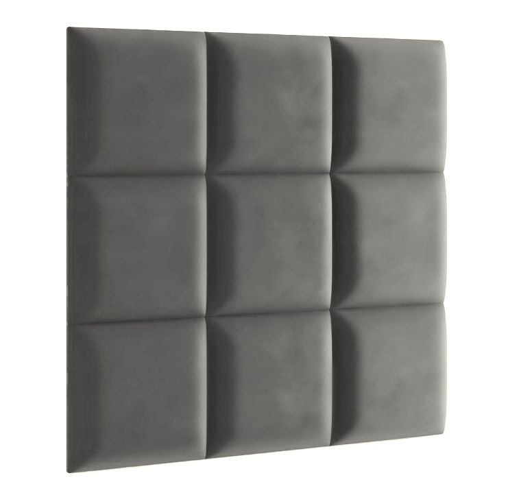 Dekoracyjny panel tapicerowany MAXSTONE 30x30 kolor szary 1 szt.