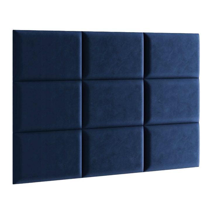 Dekoracyjny panel tapicerowany MAXSTONE 30x60 kolor granatowy 1 szt.