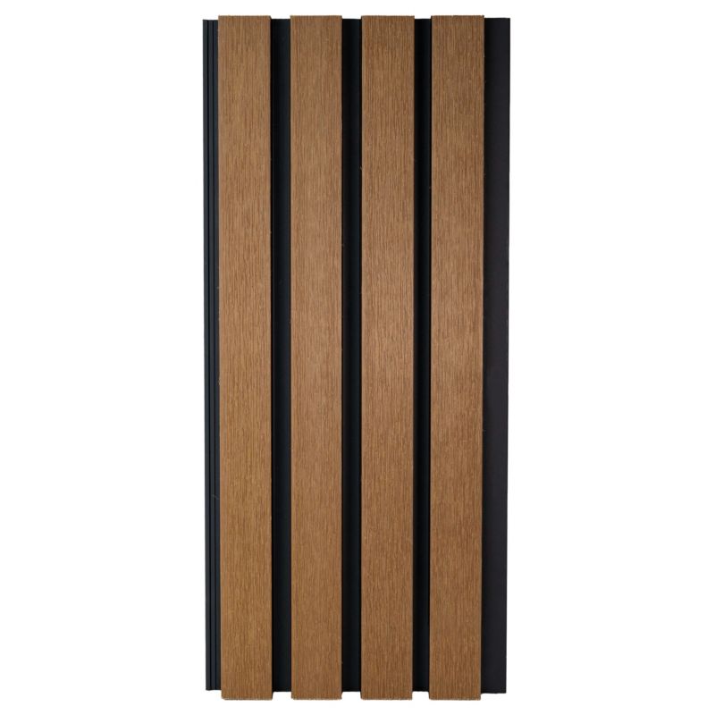 Deska Elewacyjna Lamelowa Ecotravers WPC EKO Polimer Teak/Czarny 2,9 m 1 szt.