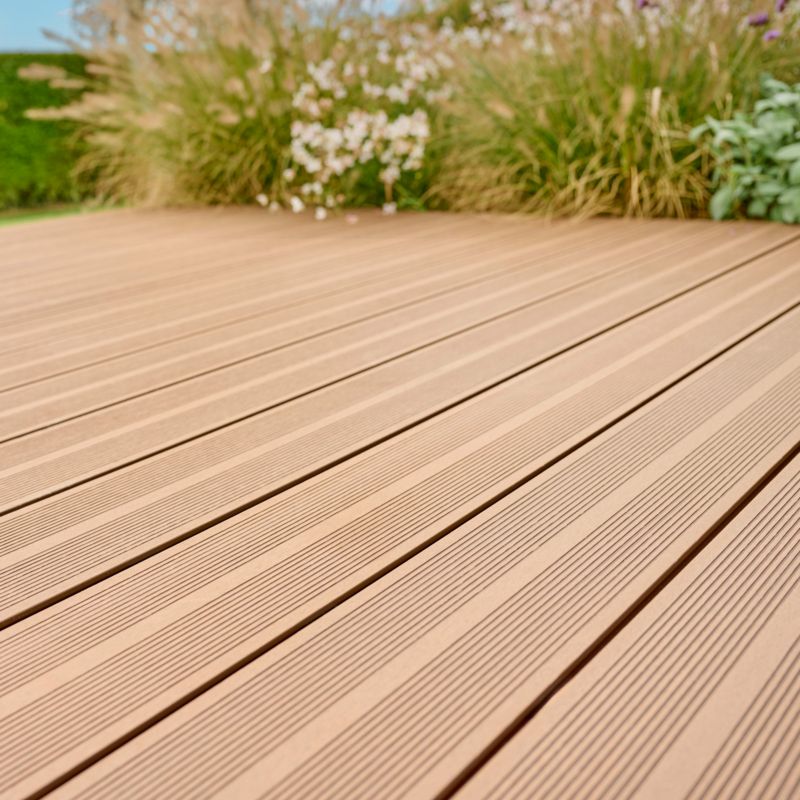 Deska kompozytowa Klikstrom Neva 2,1 x 14,5 x 220 cm teak