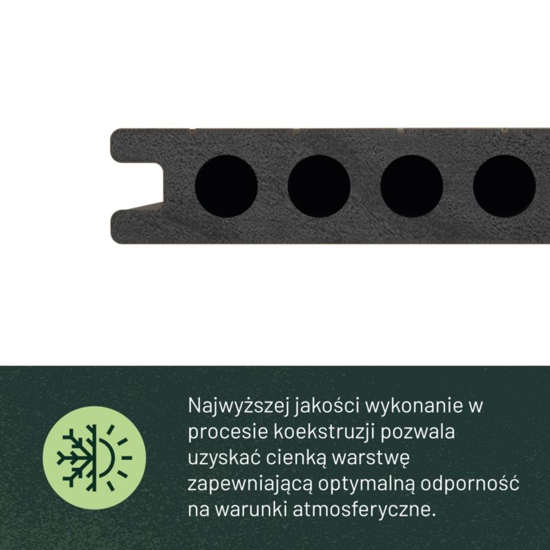 Deska kompozytowa Neva Premium brązowa