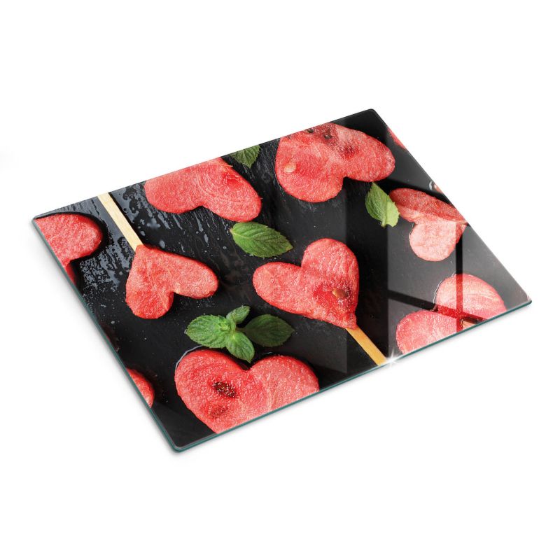 Deska kuchenna Tulup szklana 40x30 Arbuz Serce Wariant 4 1 szt.