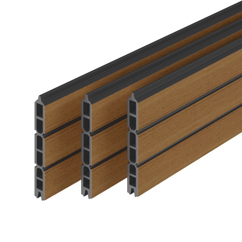 Deska ogrodzeniowa Klikstrom Clerestory Teak 3 sztuki