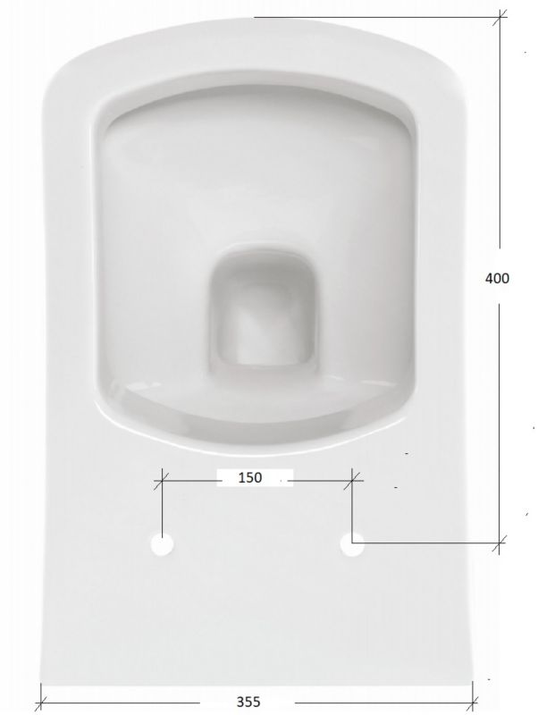 Deska sedesowa Cersanit wolnoopadająca do ceramiki PURE 1szt