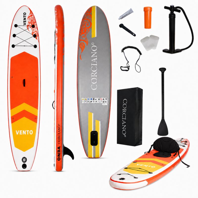 Deska SUP Corciano 350cm stand up paddle Pompowana z wiosłem ZESTAW 1szt.