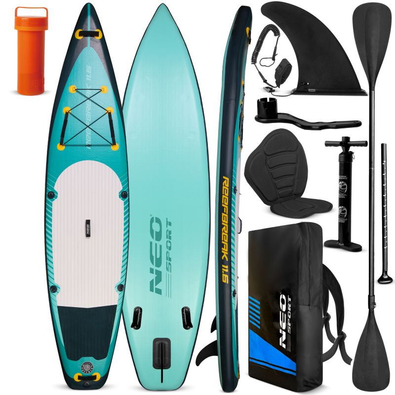 Deska SUP Neo-Sport do pływania paddle 350cm Reefbreak zestaw 1 szt.