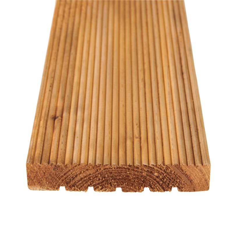 Deska tarasowa drewniana Blooma 24 x 120 x 2400 mm świerk naturalny