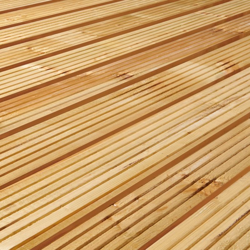 Deska tarasowa drewniana Blooma 24 x 120 x 2400 mm świerk