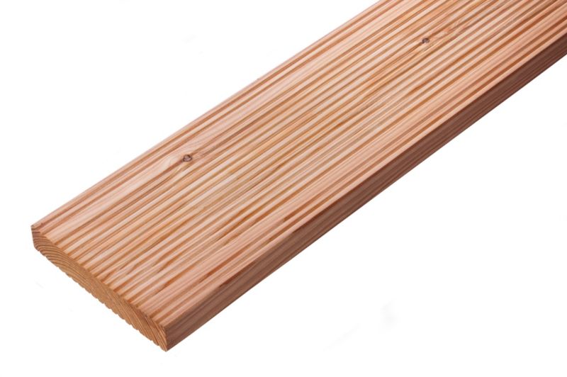 Deska tarasowa drewniana DLH 145 x 2400 mm modrzew europejski