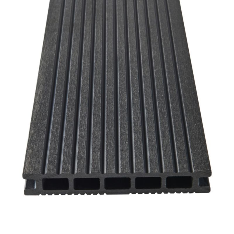 Kompozitní terasová deska Klikstrom 2,1 x 14,5 x 300 cm antracit.