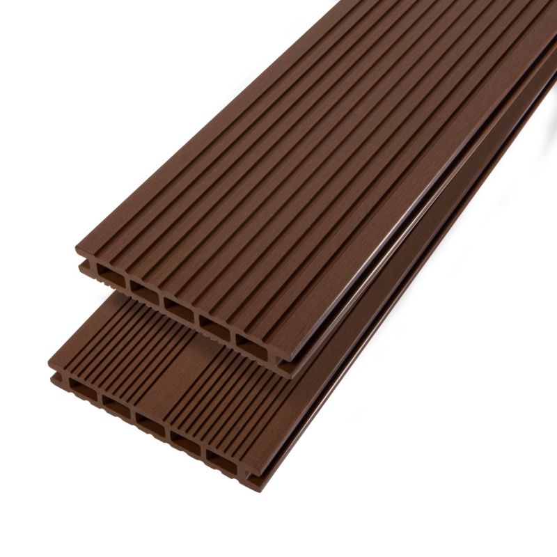 Klikstrom kompozitní terasové prkno 2,1 x 14,5 x 300 cm čokoláda.