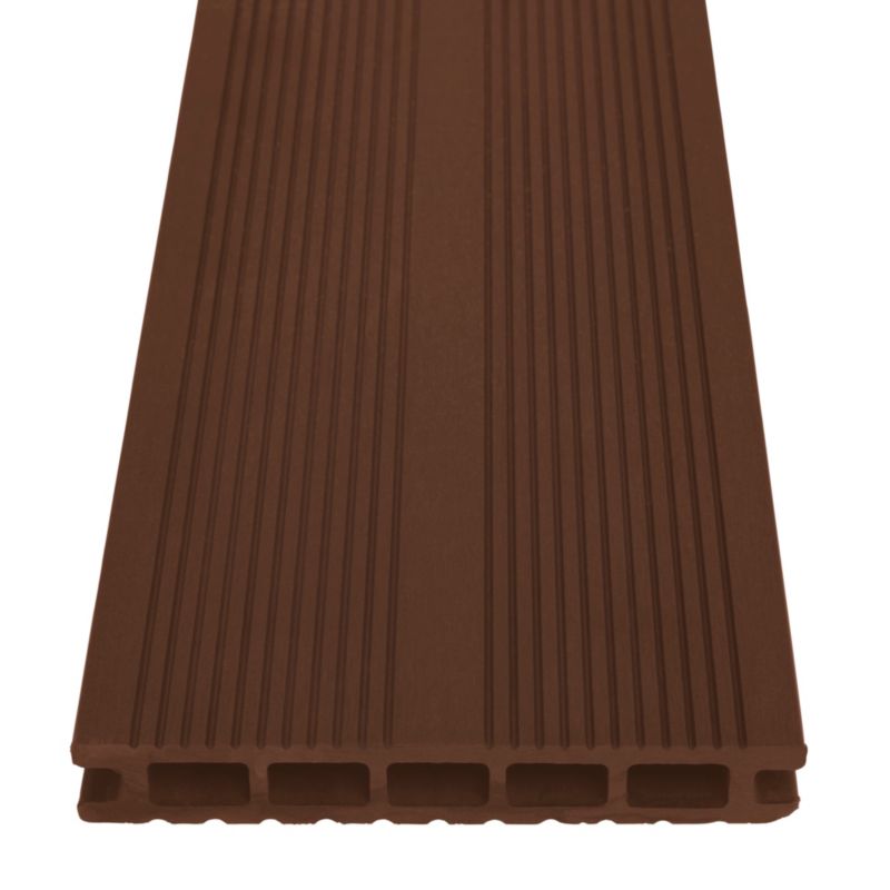 Deska tarasowa kompozytowa Klikstrom 2,1 x 14,5 x 300 cm chocolate
