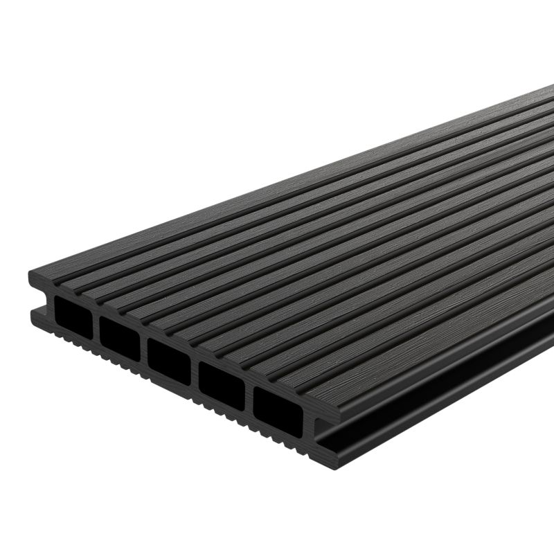 Kompozitní terasová deska Klikstrom Neva 2,1 x 14,5 x 300 cm antracit.